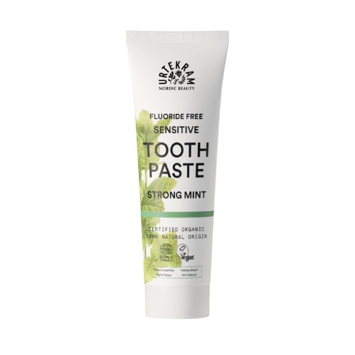 Dentifricio alla menta forte Urtekram 75 ml