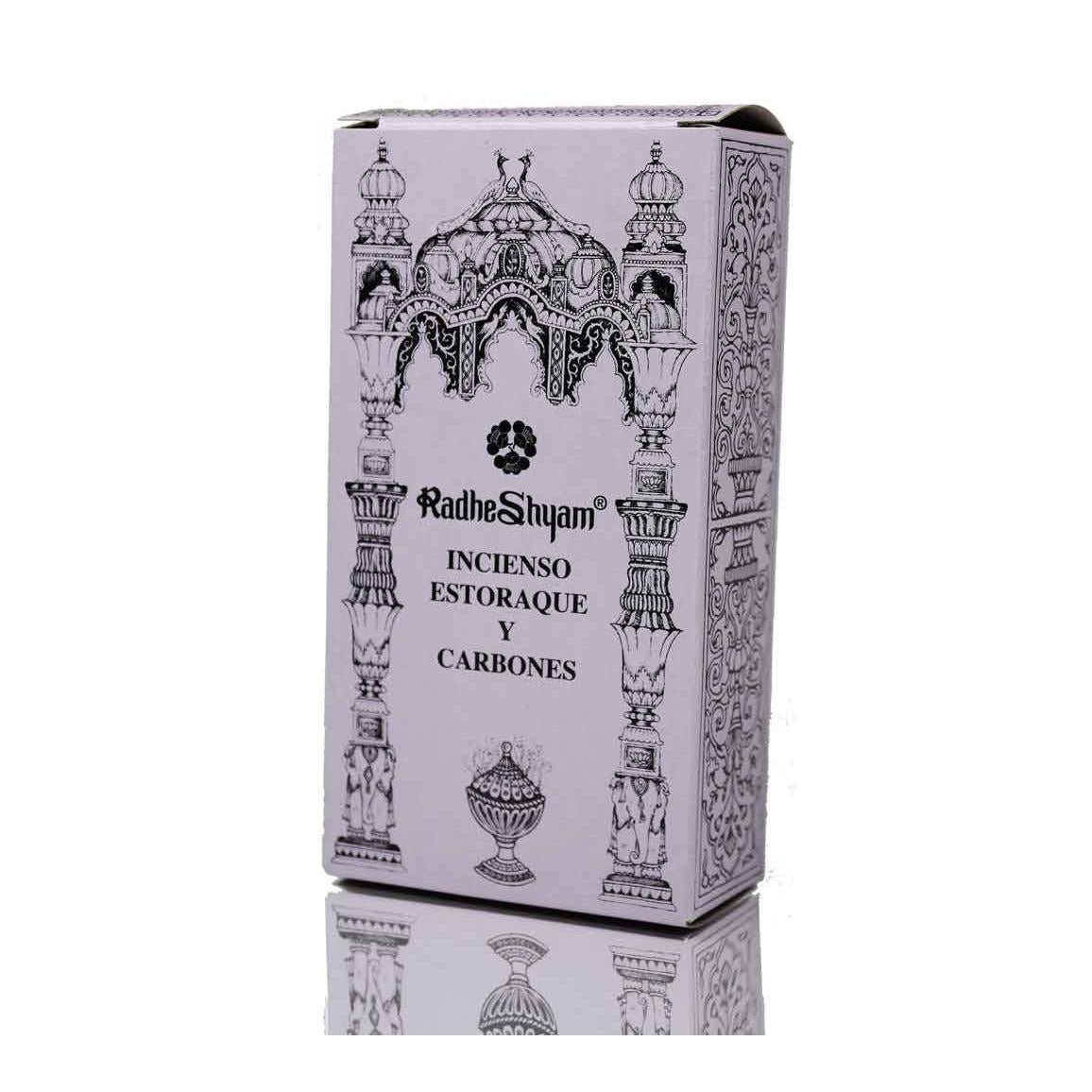 Encens et charbon Storax Radhe 100g Radhe