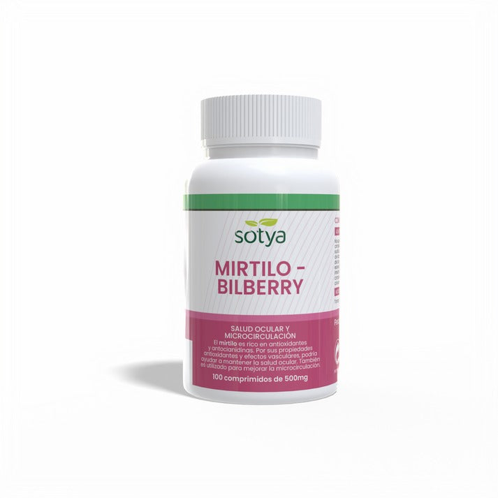 Blåbär 500 mg Sotya, 100 tabletter