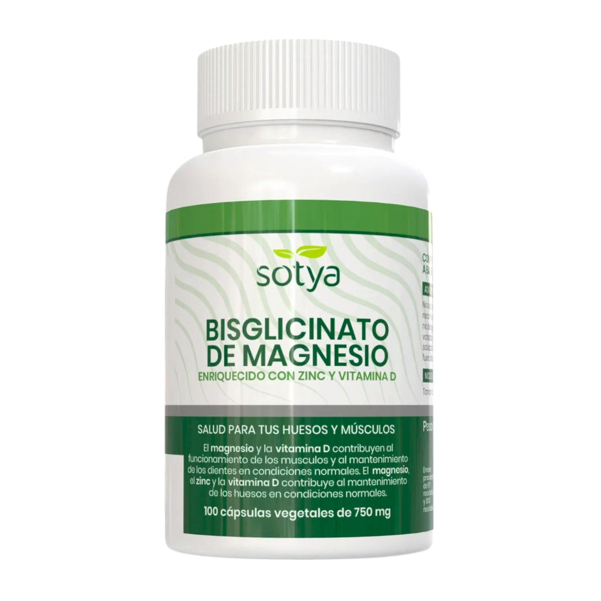 Magnesiumbisglycinaat, Sotya, 100 capsules