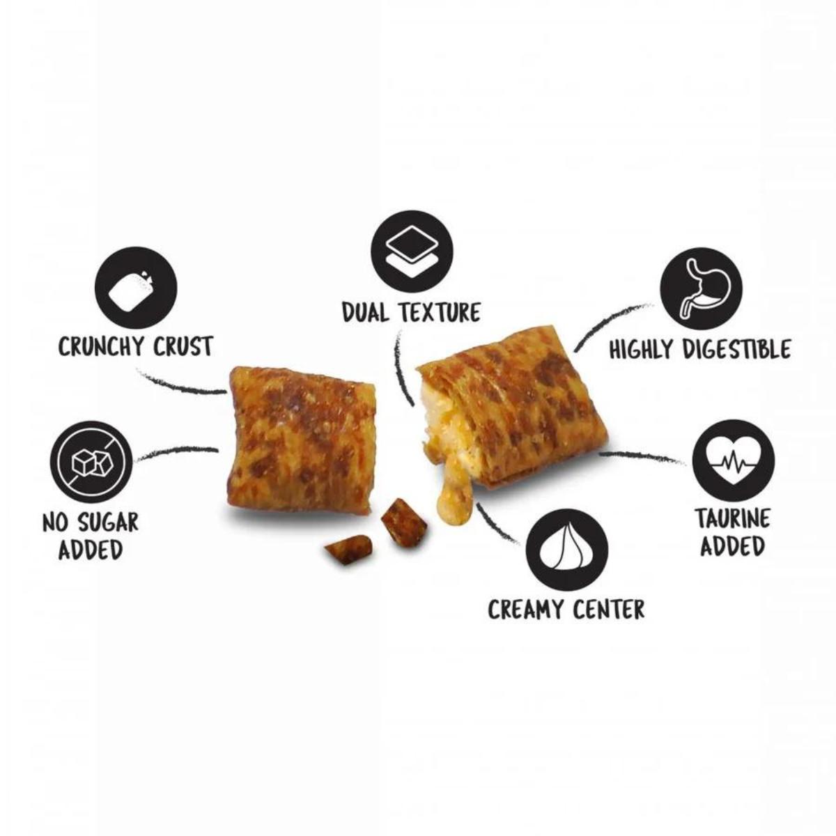 Kit Cat Purrfect Pockets – Haut- und Fellpflege 60 g Funktioneller Snack für Katzen