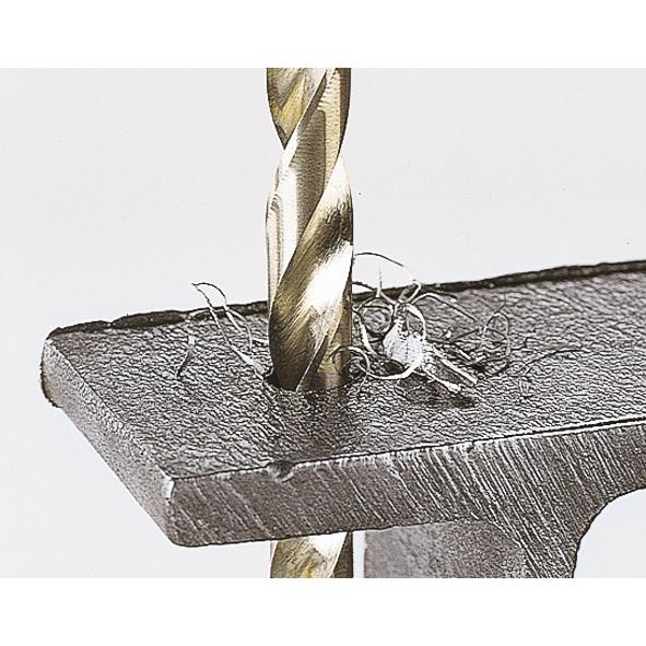 Forets hélicoïdaux HSS rectifiés à queue ronde pour métal Wolfcraft Ø 3,1 mm