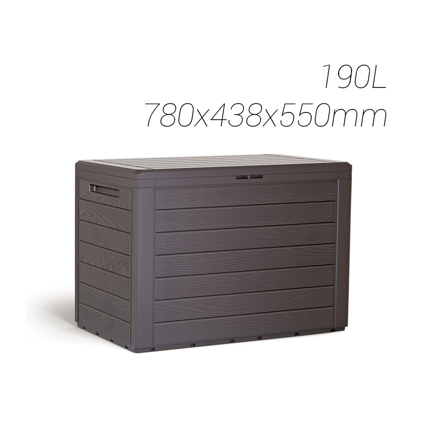 Coffre de jardin Wood 190 L Plastiken