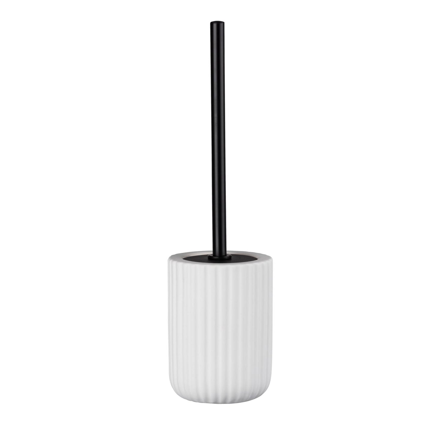 Porte-balais en céramique Belluno, blanc