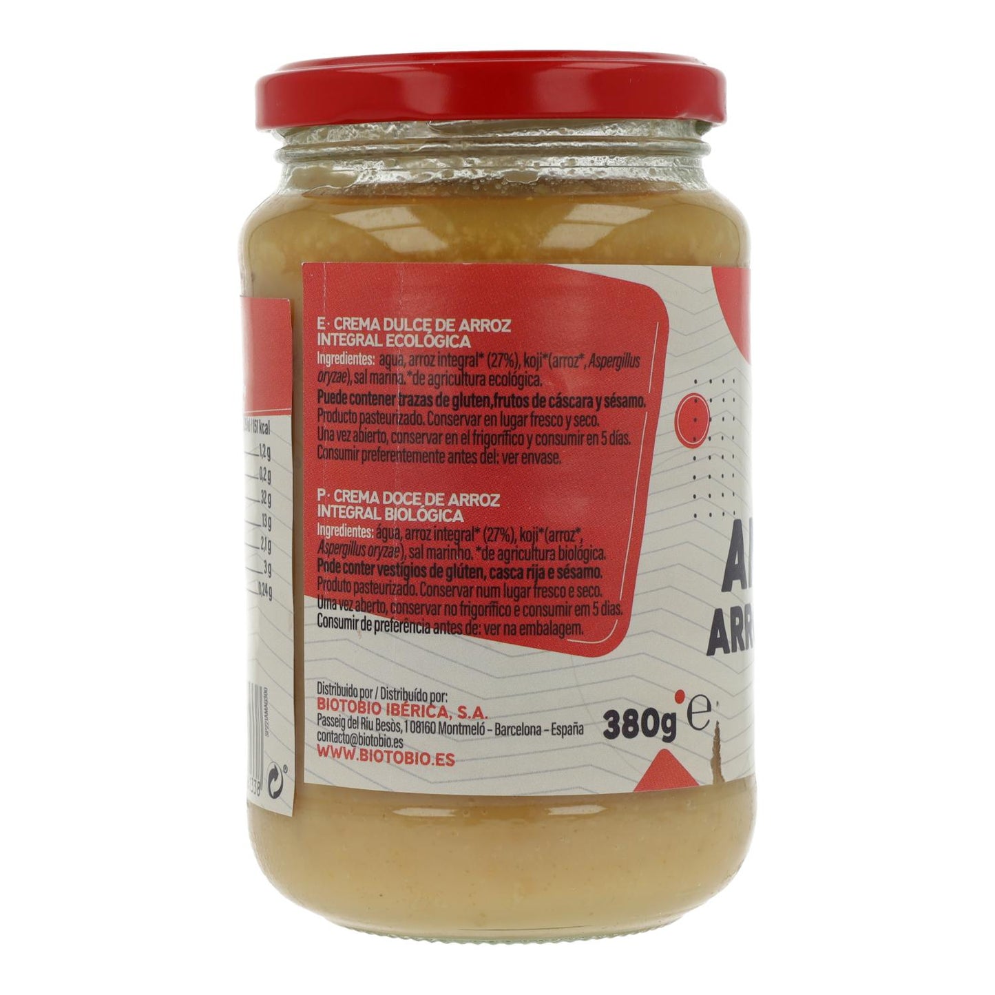 Amasake de riz complet La Finestra Sul Cielo 380 g