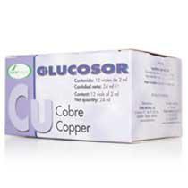 Glucosor koppar Soria Natural, 12 ampuller