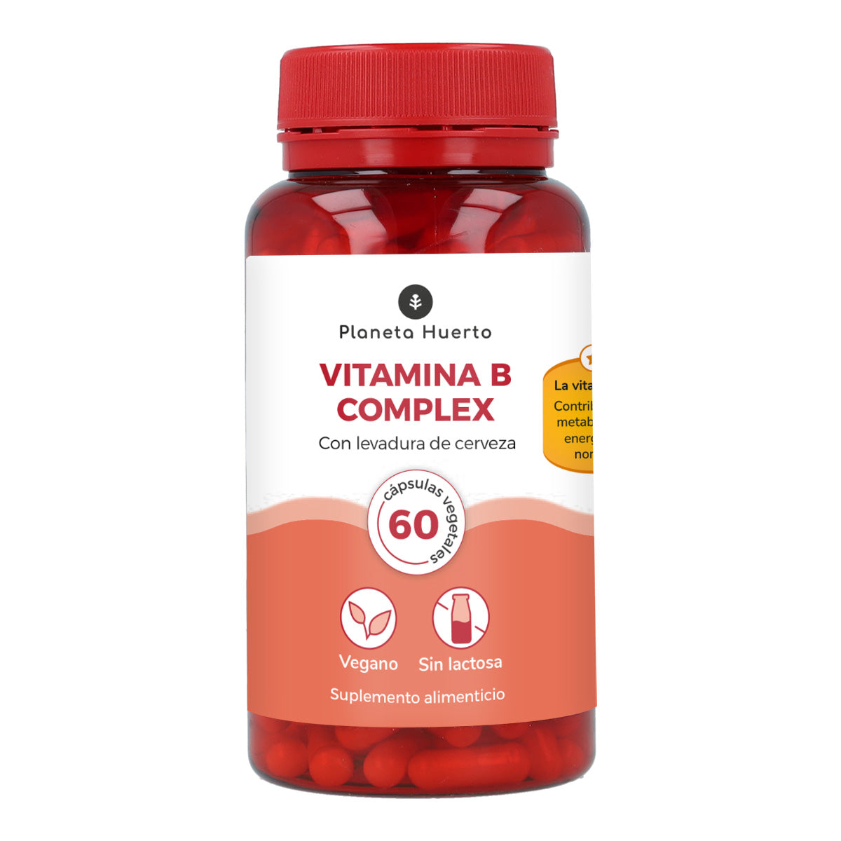 Vitamin B-Komplex Planeta Huerto 60 Kapseln