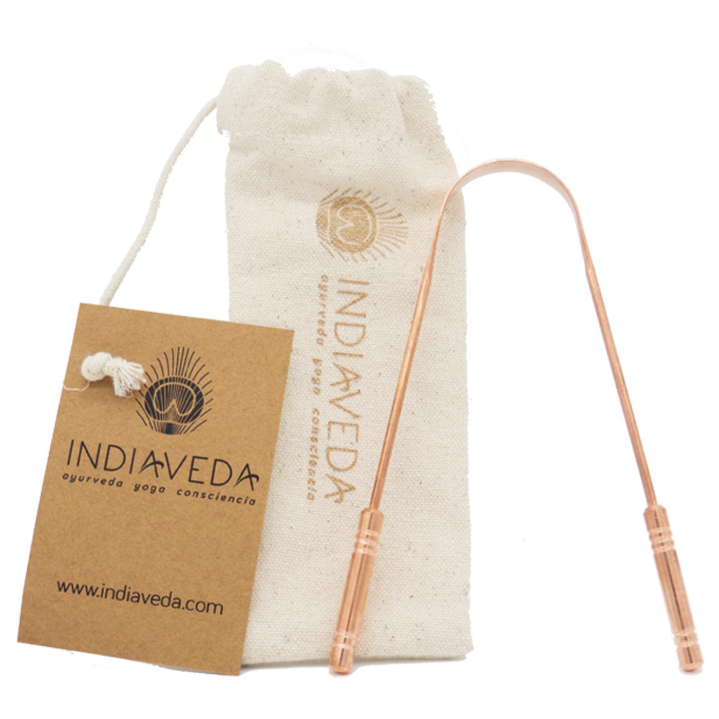 Indiaveda Copper Tongue Scraper