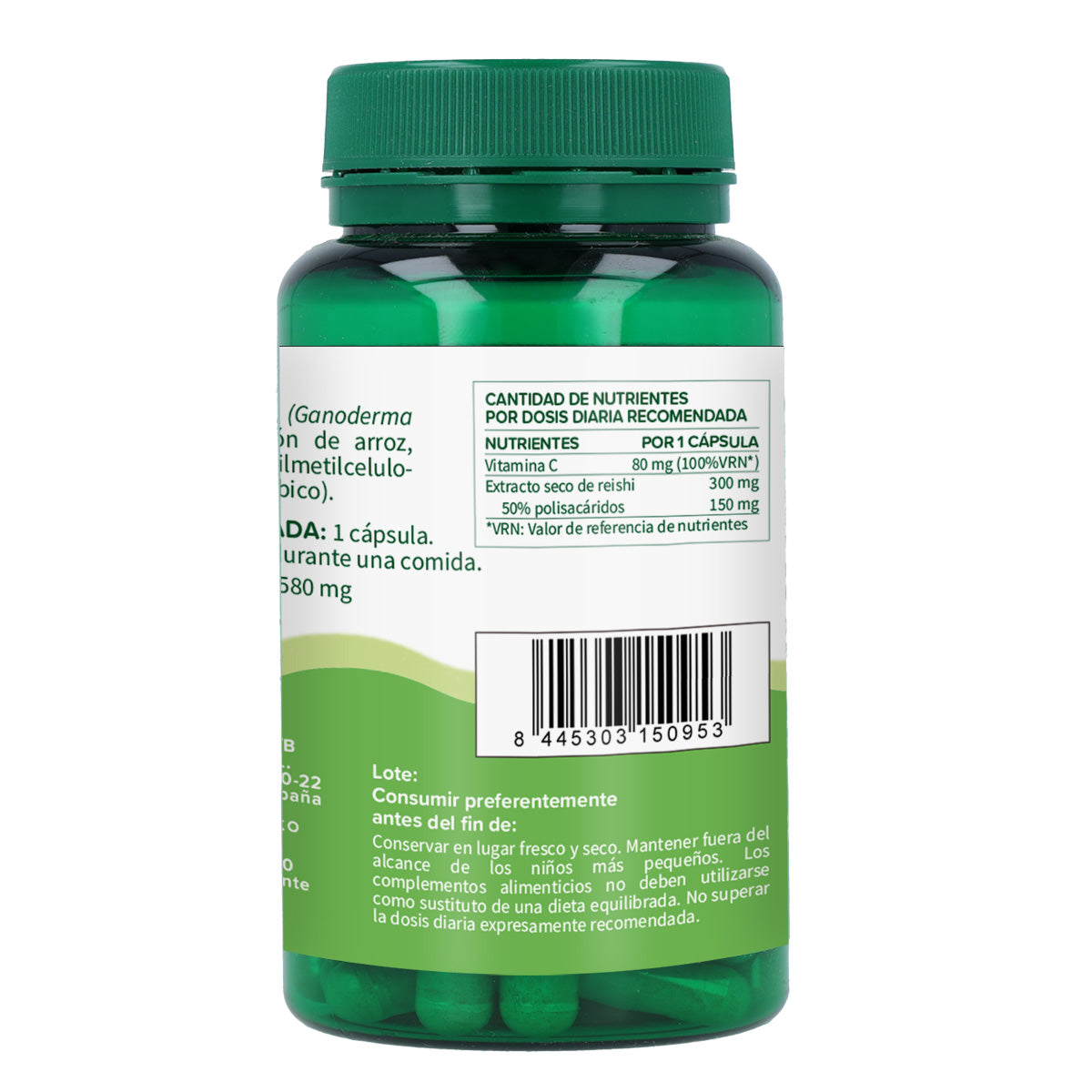 Reishi Planeta Huerto 30 plantaardige capsules