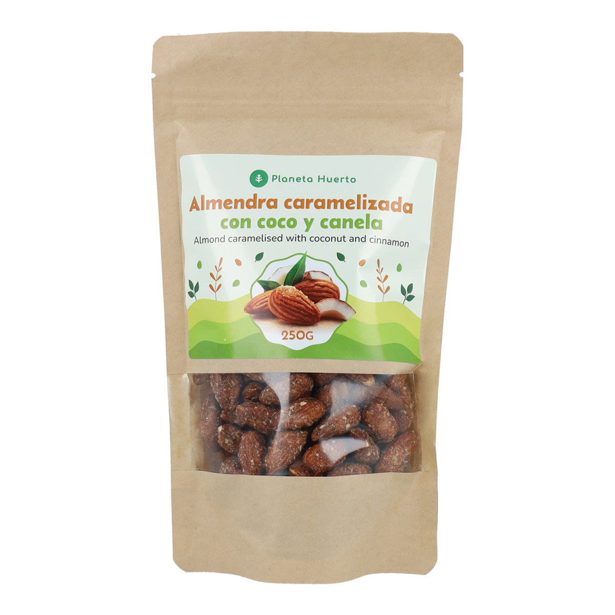 Migdały z kokosem i cynamonem Planeta Huerto 250gr