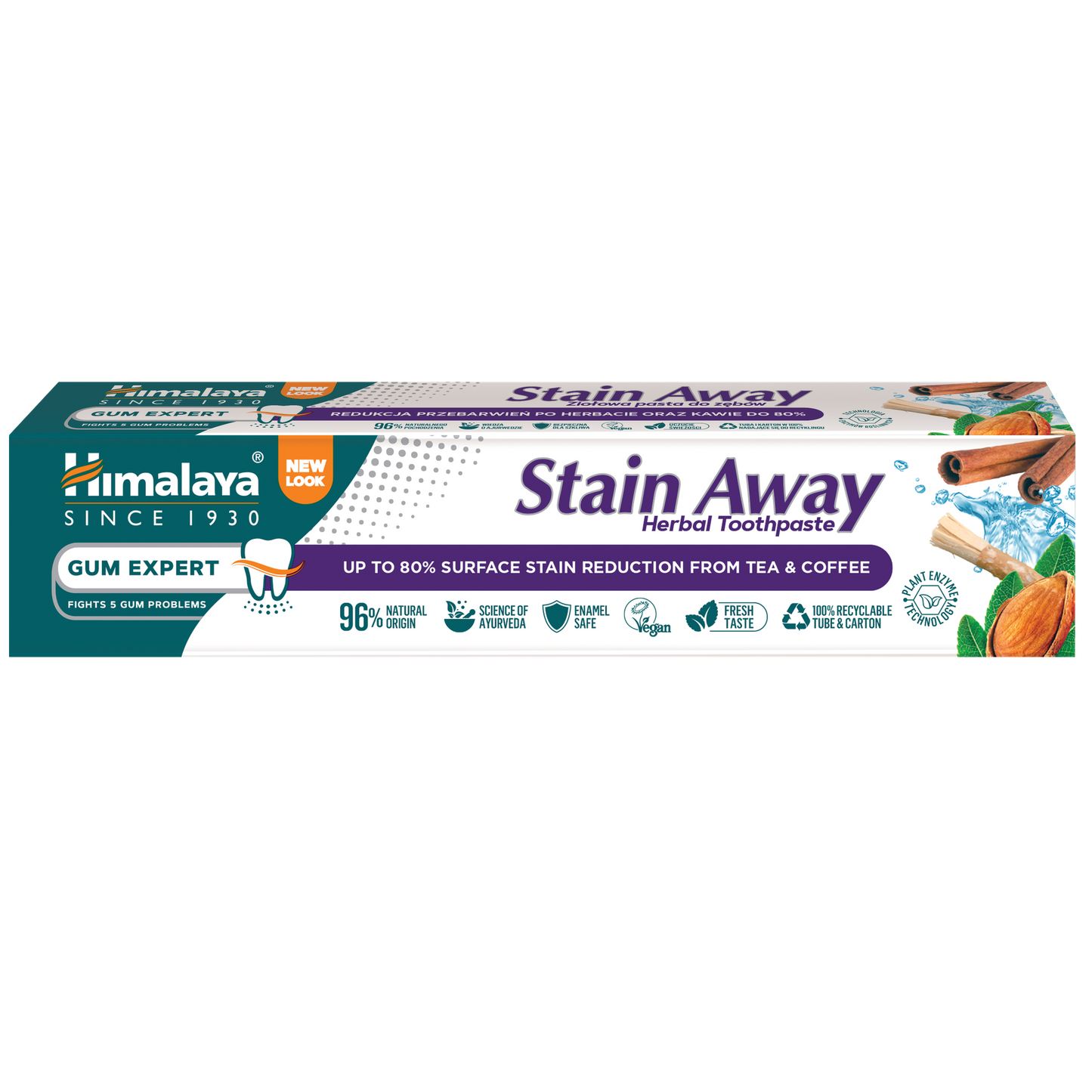 Dentifricio smacchiante Himalaya 75 ml