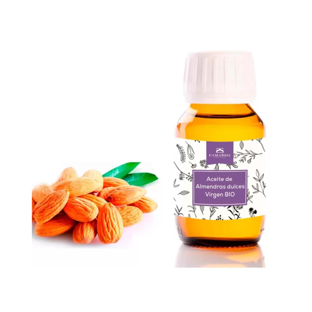 Huile d'amandes douces vierge BIO, 100 ml. Camassia