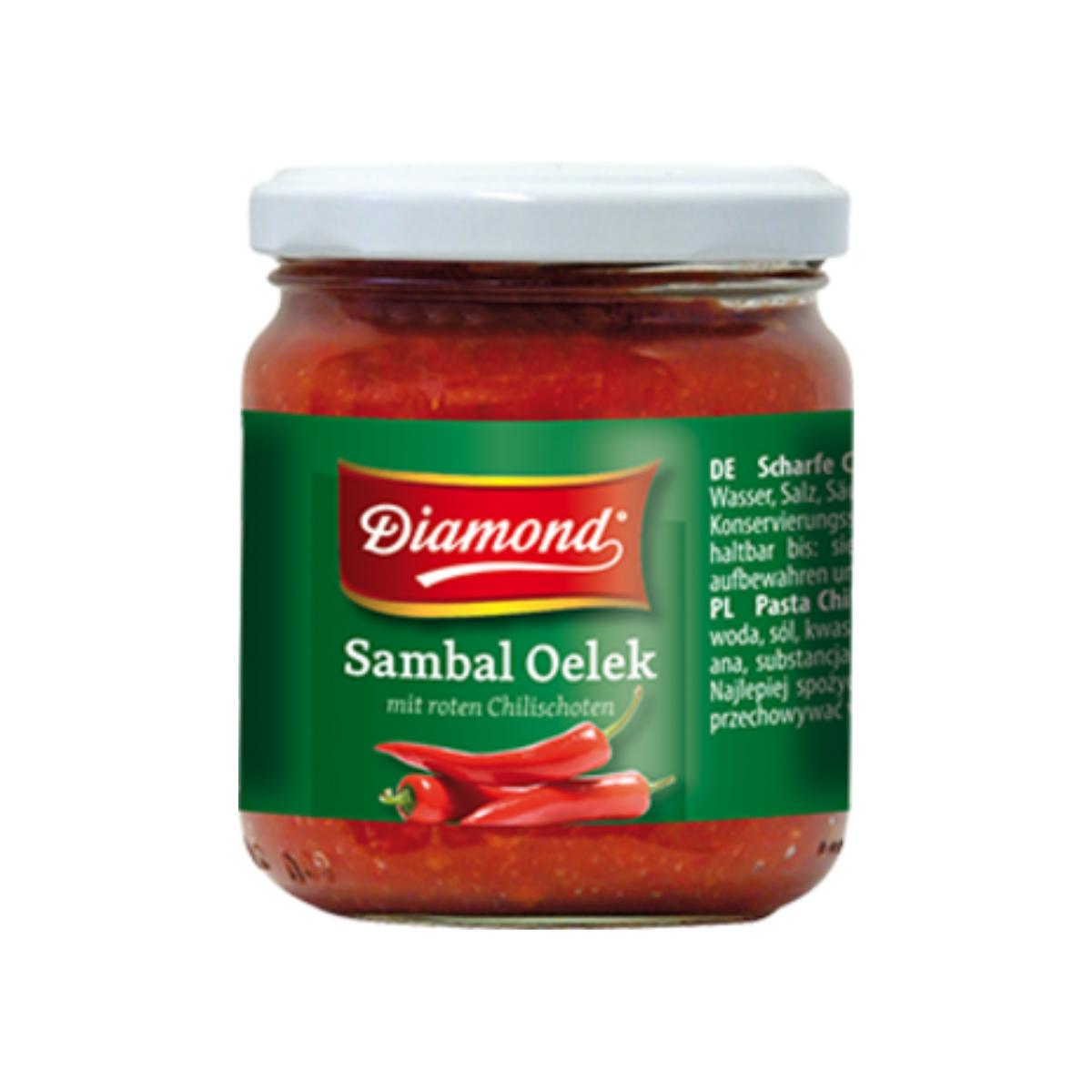 Sauce Sambal Oelek très piquante, Diamant 200g