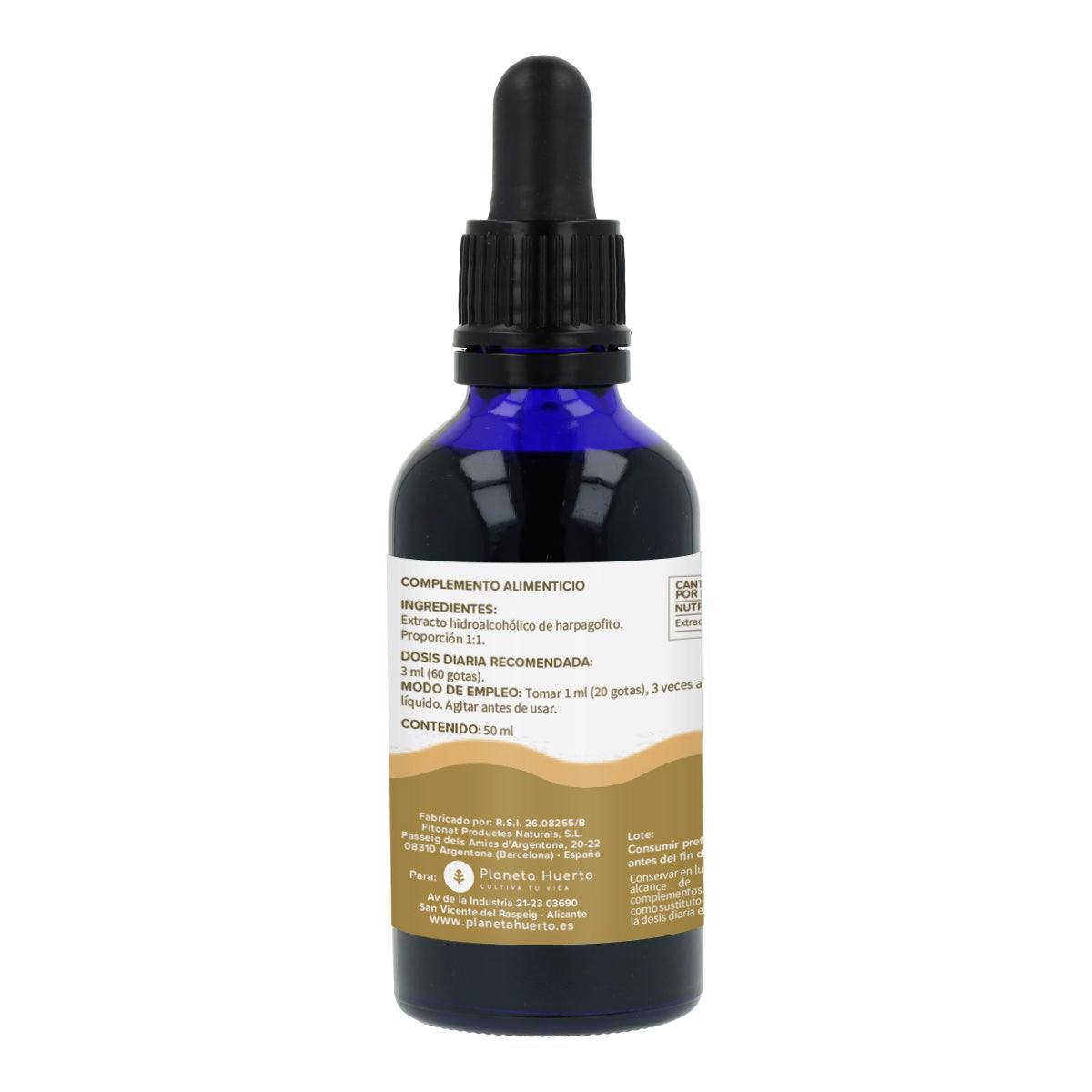 Harpagofito Extract Planeta Huerto 50 Ml.