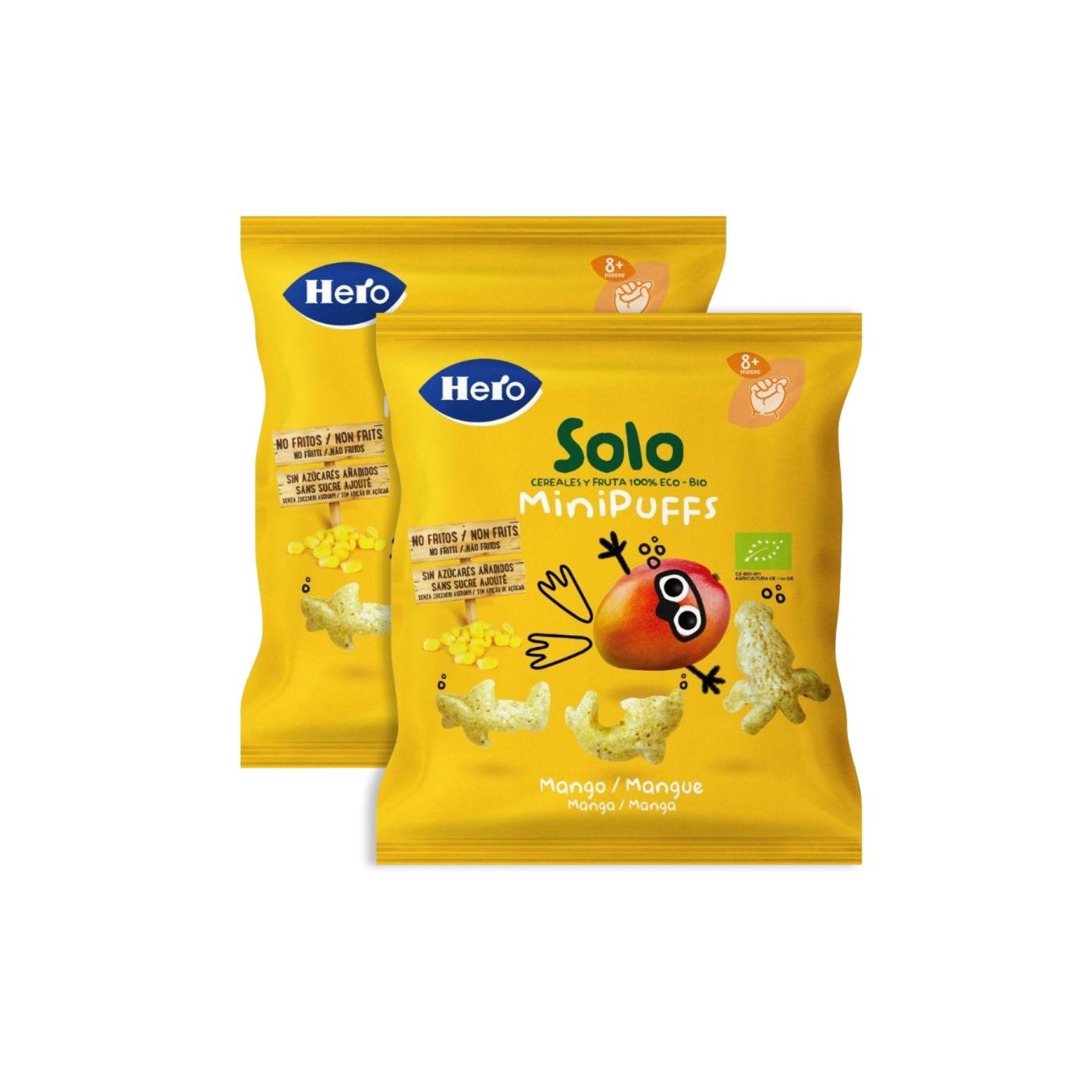 Pack promo 2x Snacks à la mangue bio 18 g-Hero Solo