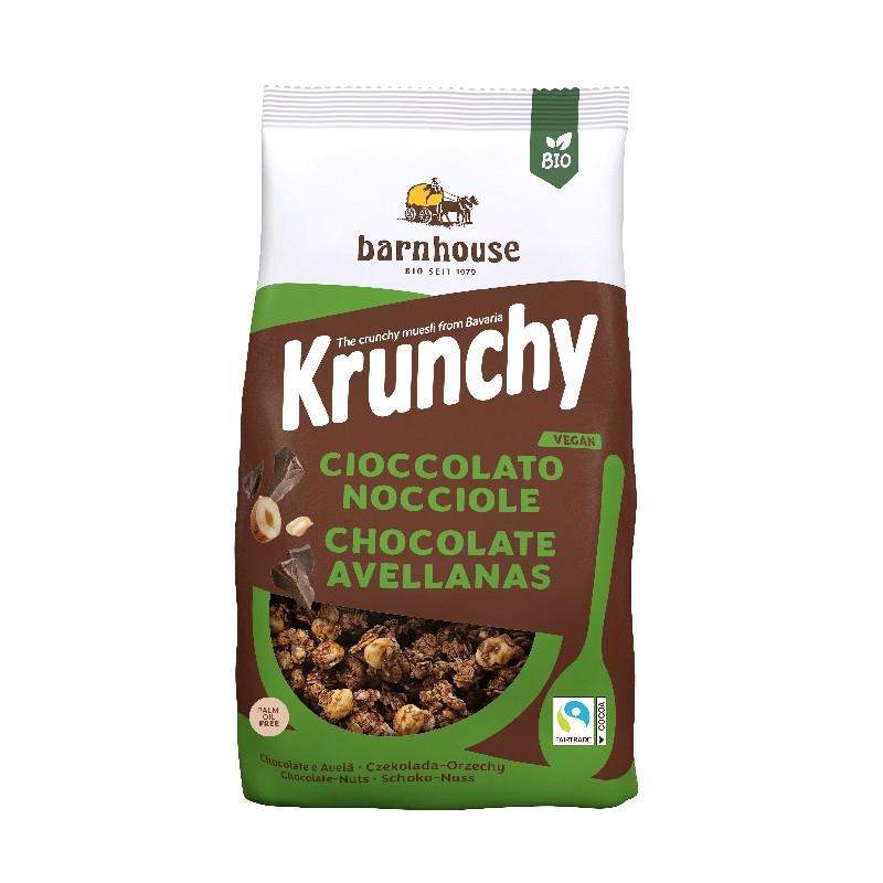Barnhouse Organic Chocolate and Hazelnut Krunchy Muesli, 375 g