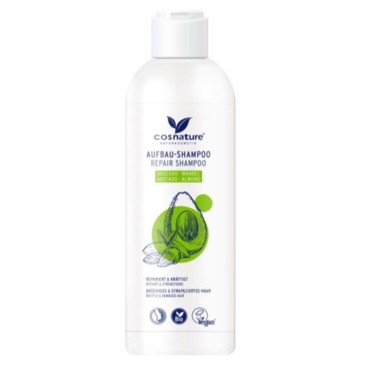 Organic almond & avocado repair shampoo Cosnature 250 ml