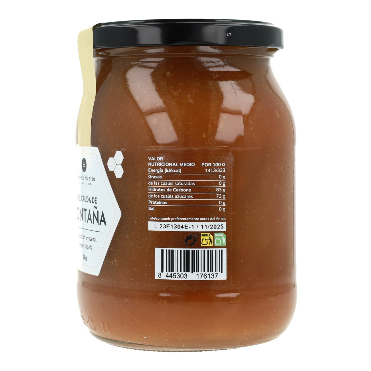 Miel de montagne brut Planeta Huerto 1 Kg
