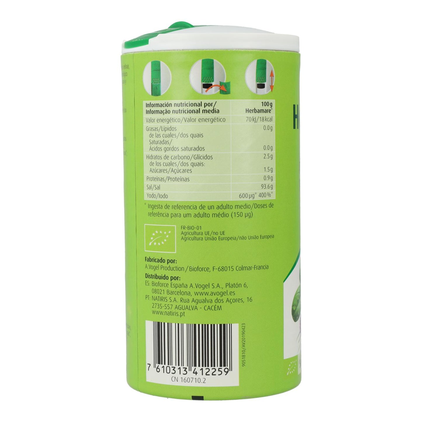 Herbamare Original A.Vogel 250 g