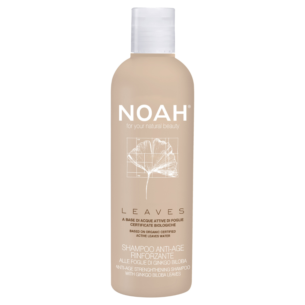 Leaves ginkgo strengthening shampoo Noah 250 ml