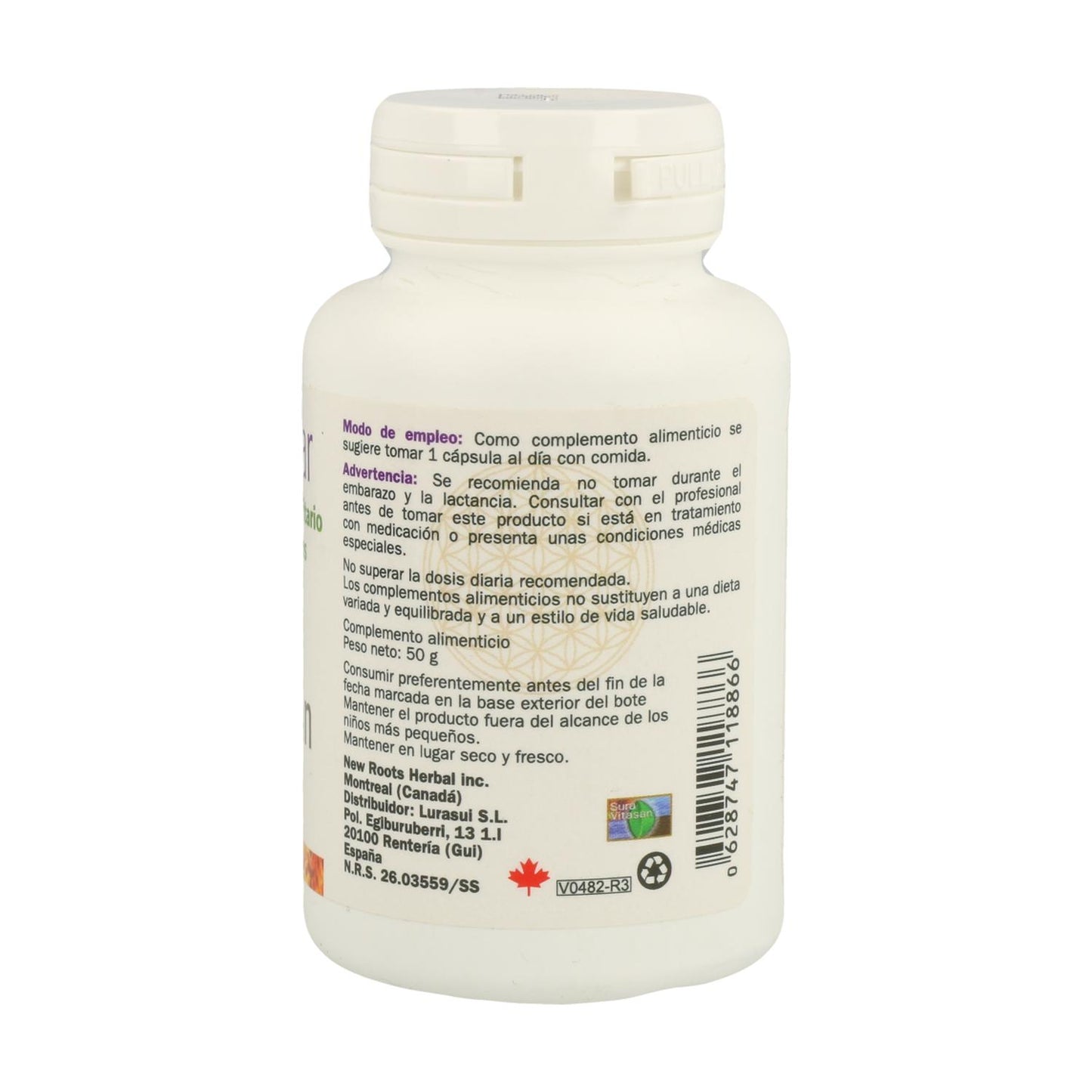 Vital Celular, Sura Vitasan, 60 gélules