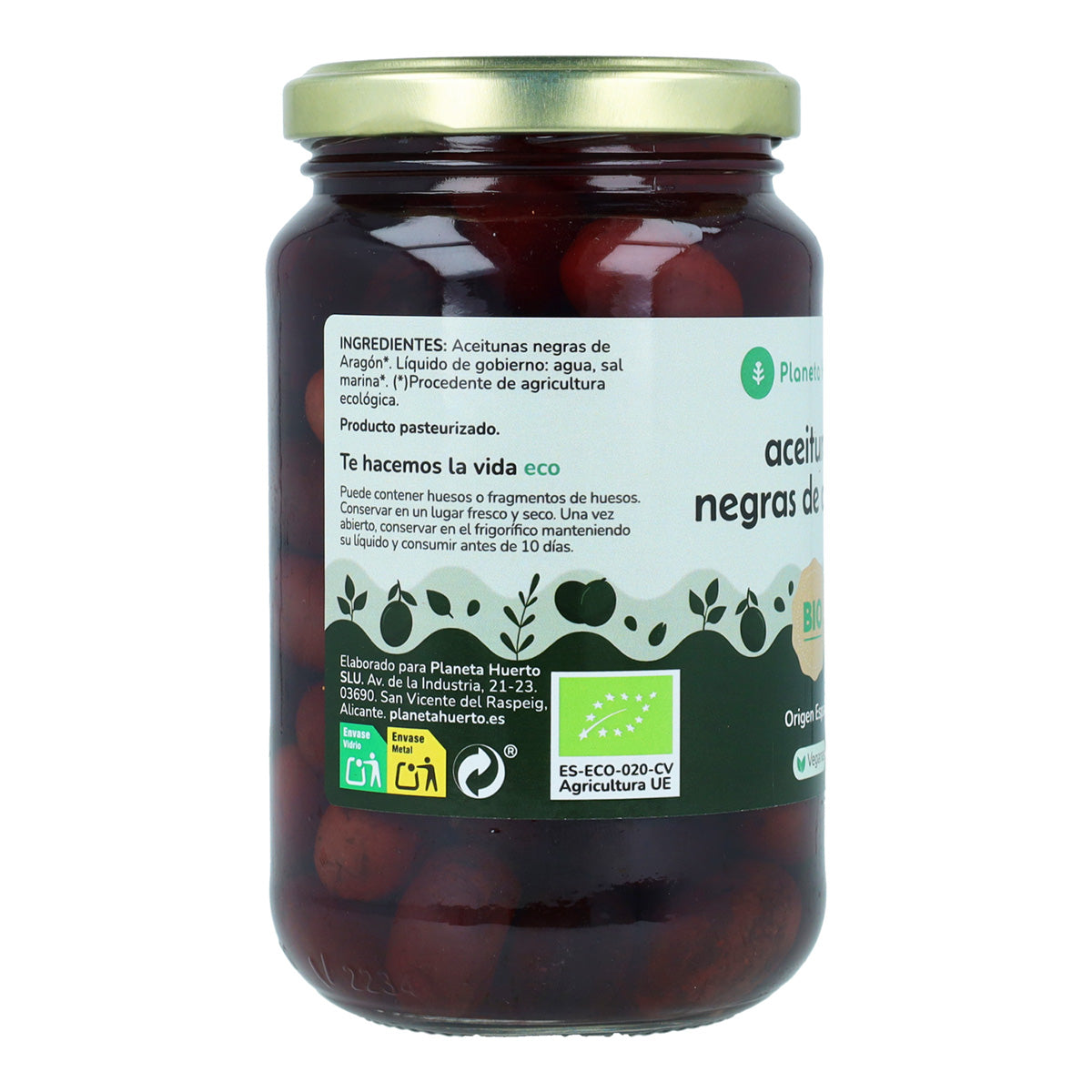 Olive nere di Aragona Eco Planeta Huerto 390 gr