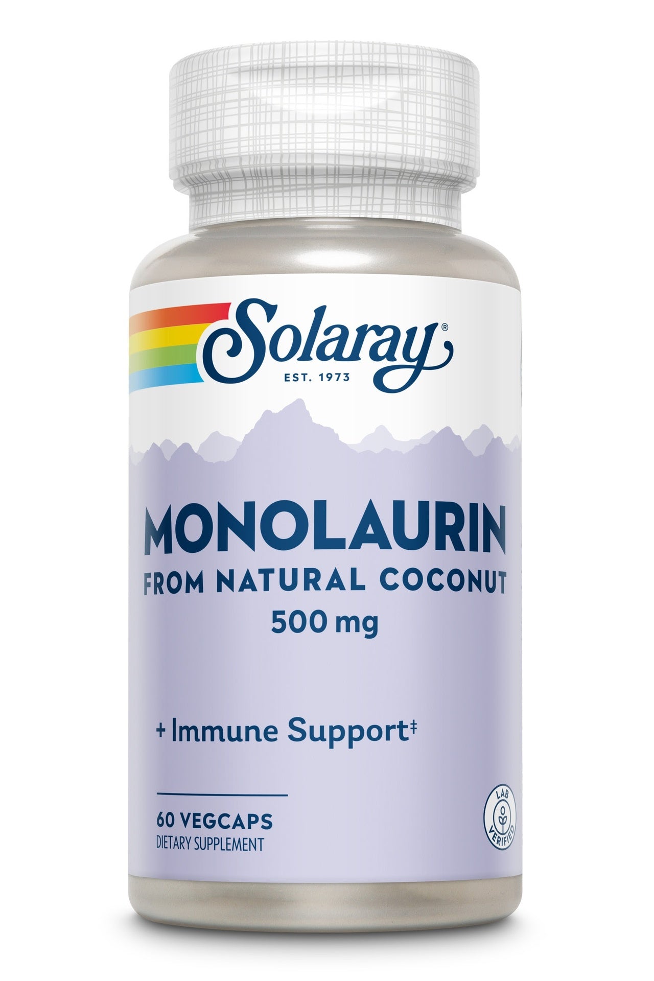 Monolaurin 500 mg Solaray 60 kapslar