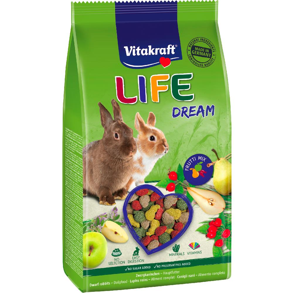 Vitakraft Menu Life Dream extruderat kanin 600 g