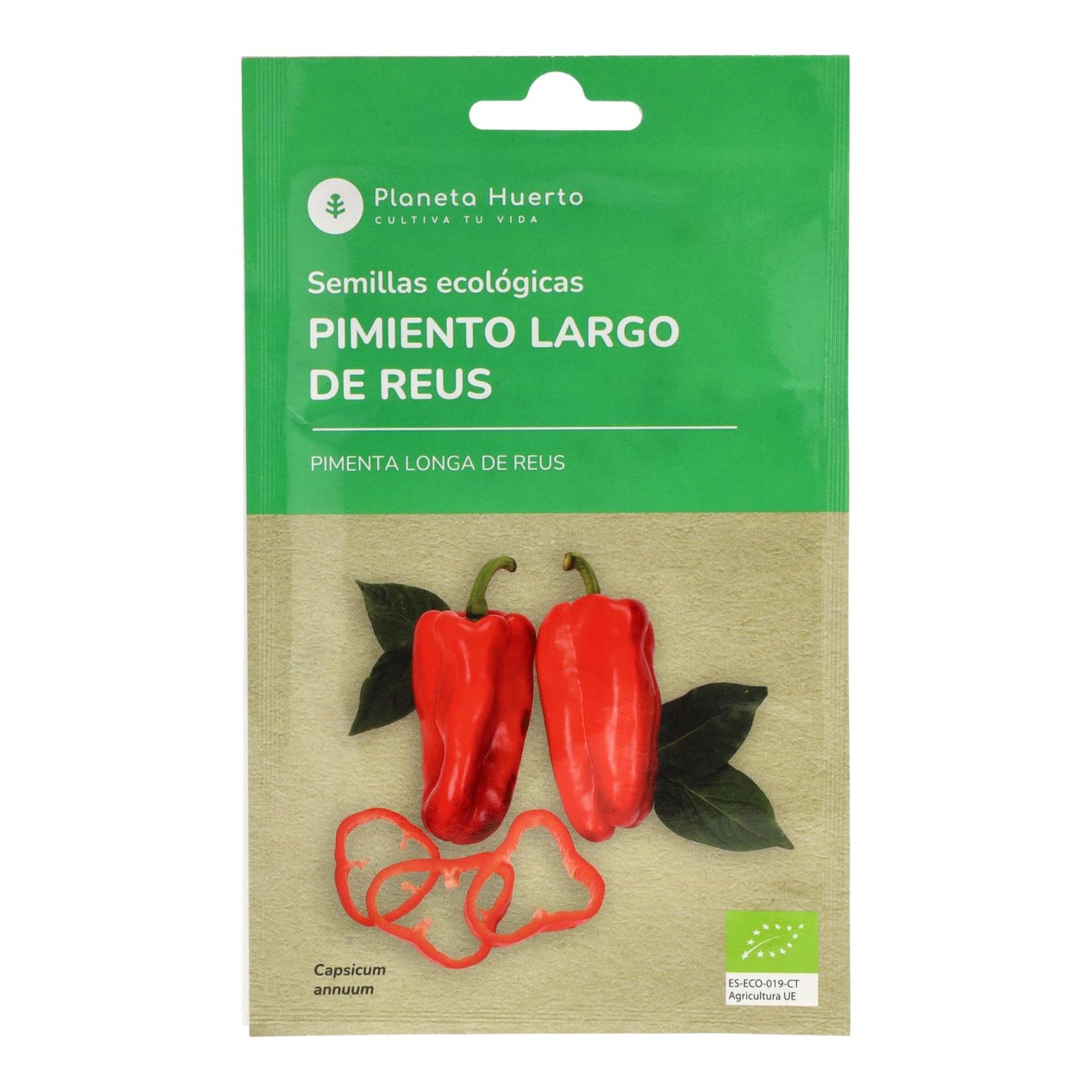 Biologische Lange Peper zaden van Reus Planeta Huerto