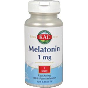 Melatonin 1 mg Kal, 120 tabletter