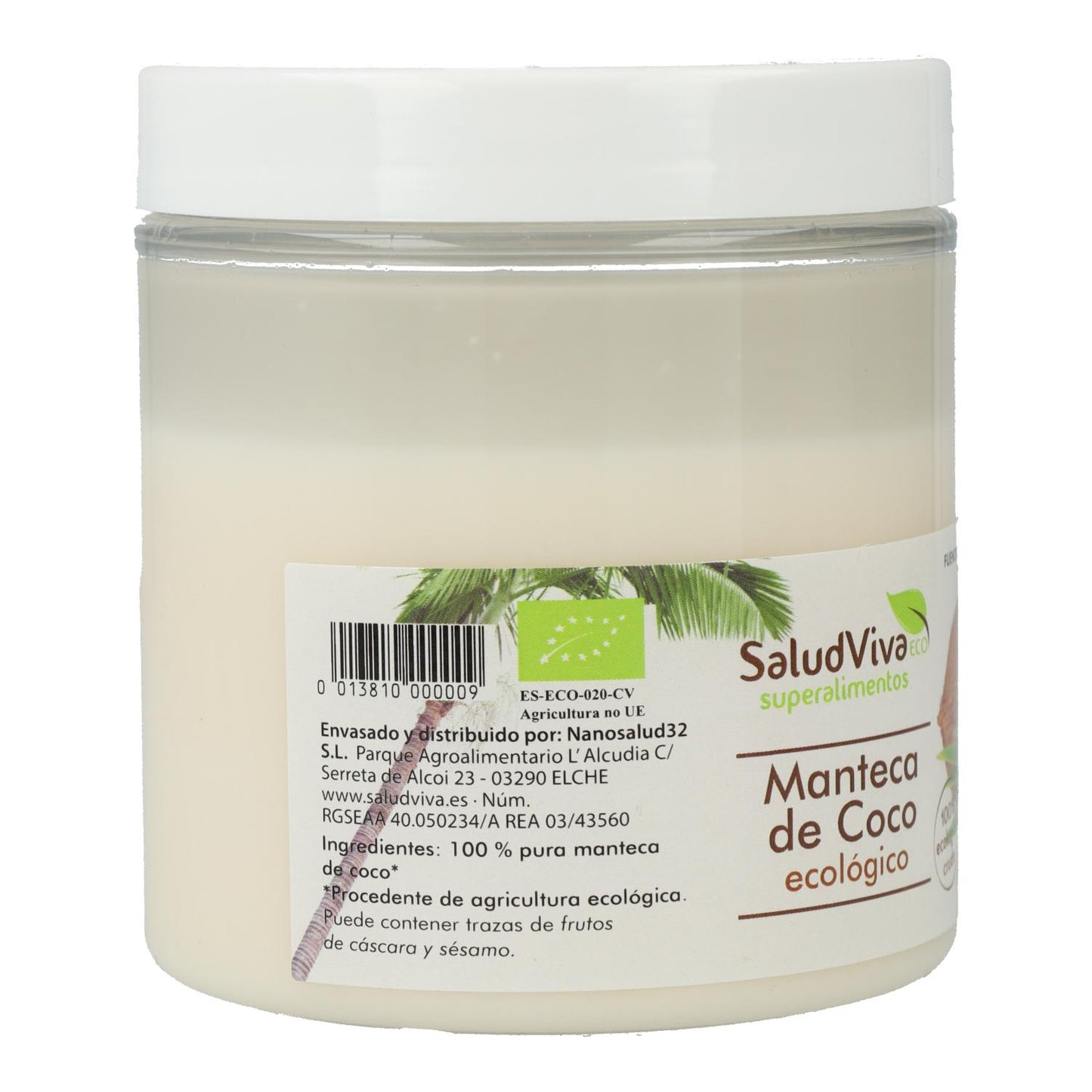 Masło kokosowe 225 g, Salud Viva