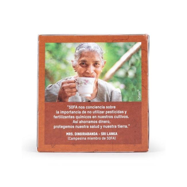 Té chai con especias Comercio Justo bio Tierra Madre Oxfam Intermón 40 g