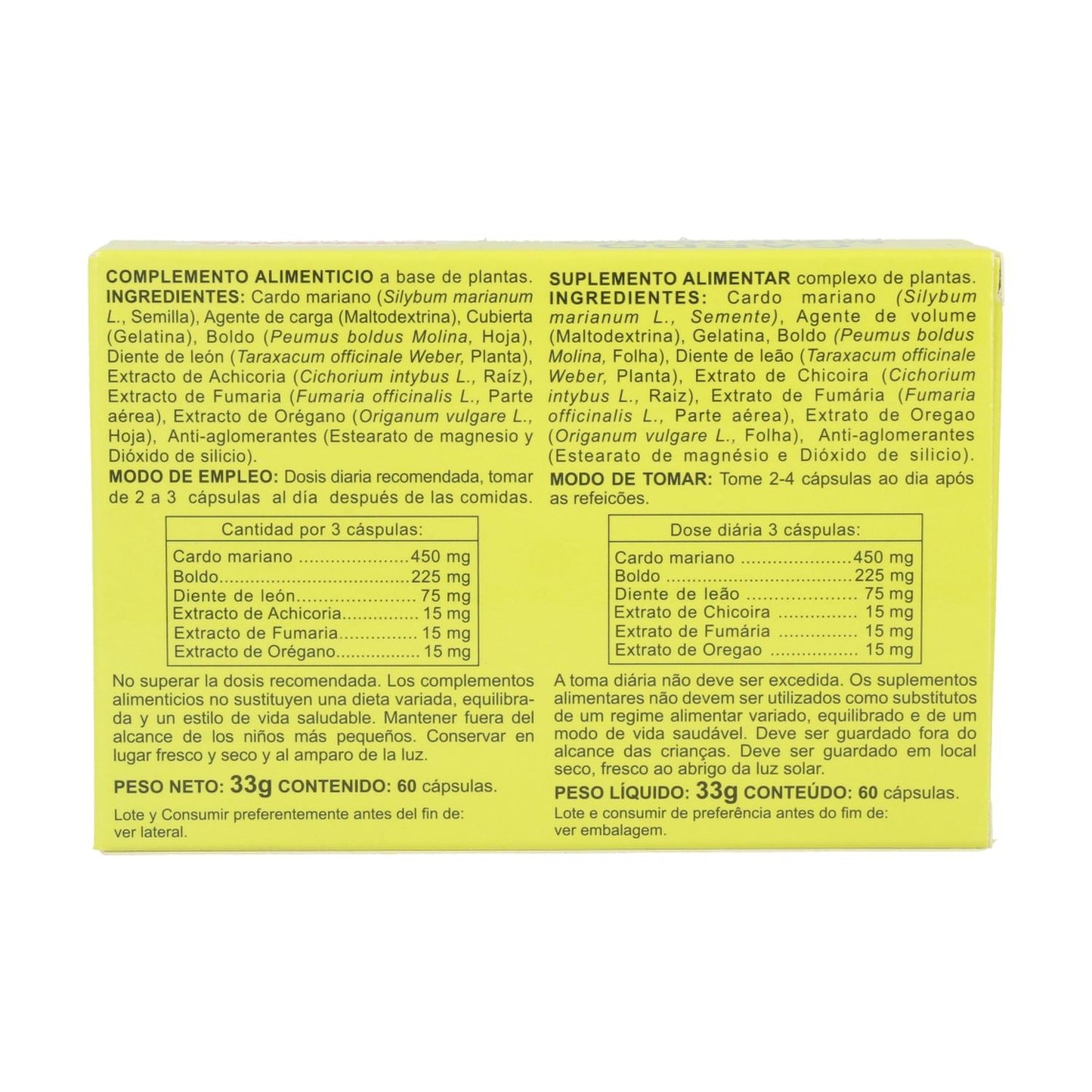 Milk Thistle Plus Integralia, 60 capsules