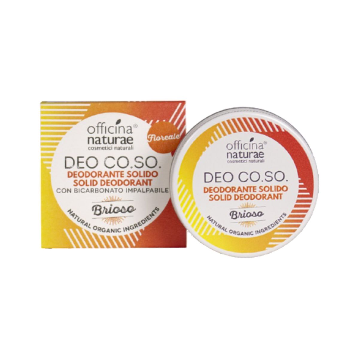 Déodorant solide Brioso CO.SO. 50 ml Vegan Écologique