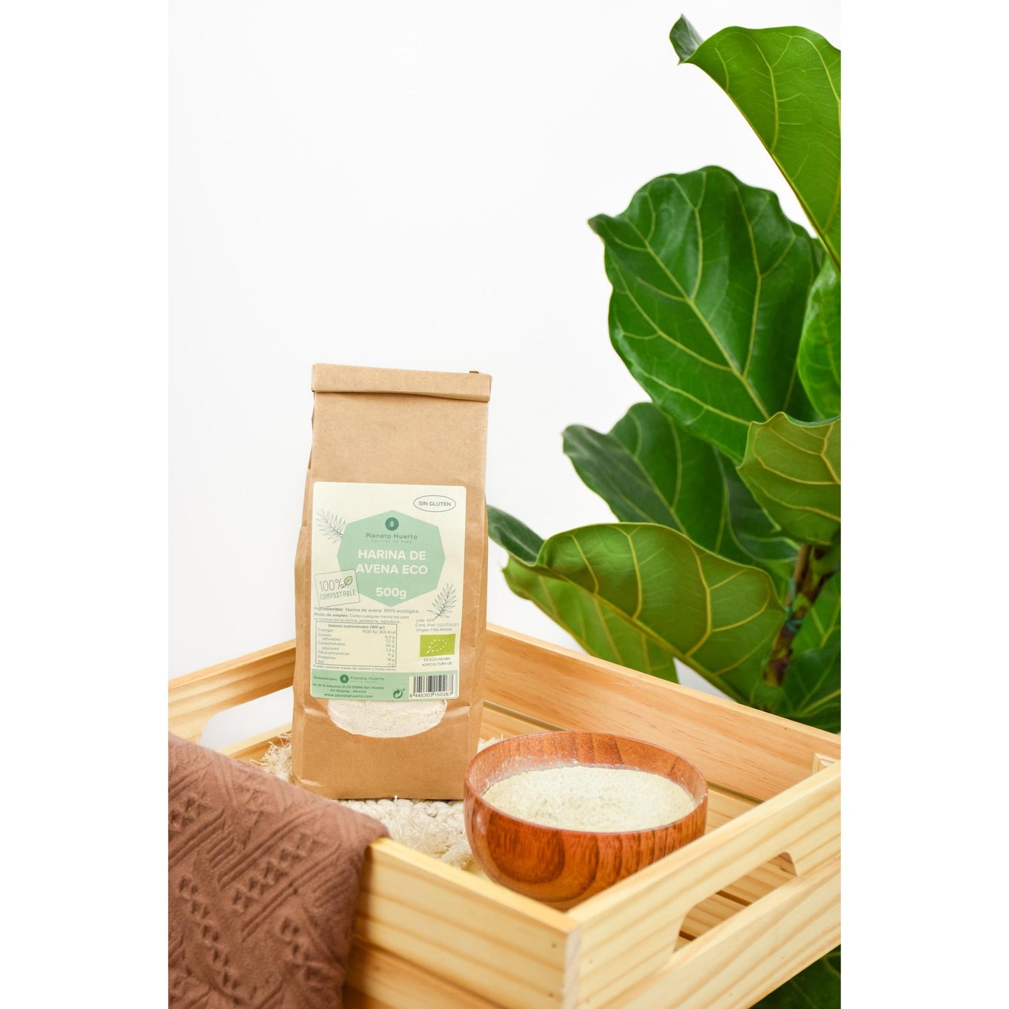 Glutenfri havregrynsgröt ECO Planeta Huerto