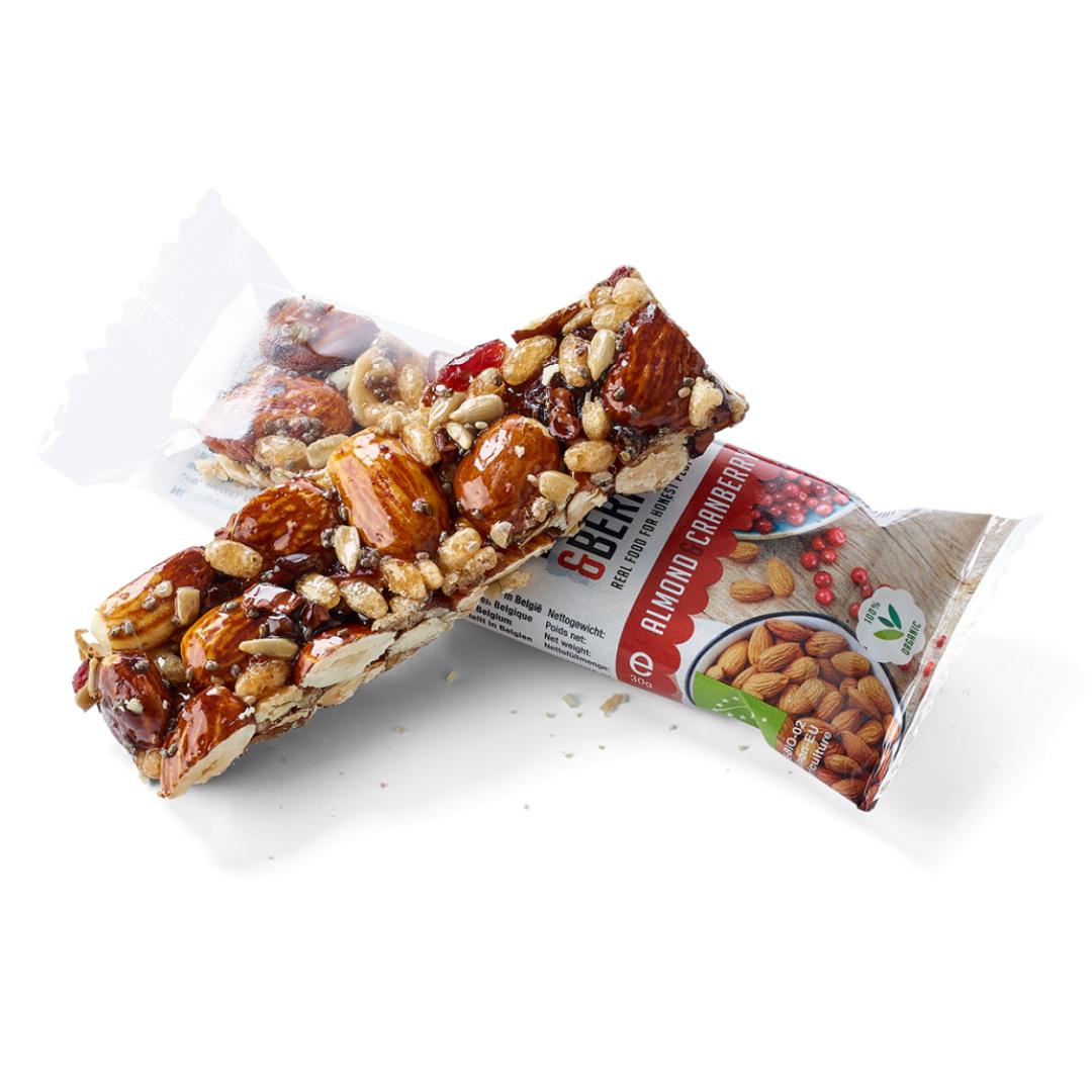 Barre aux amandes et aux myrtilles Nuts&Berries 30 g