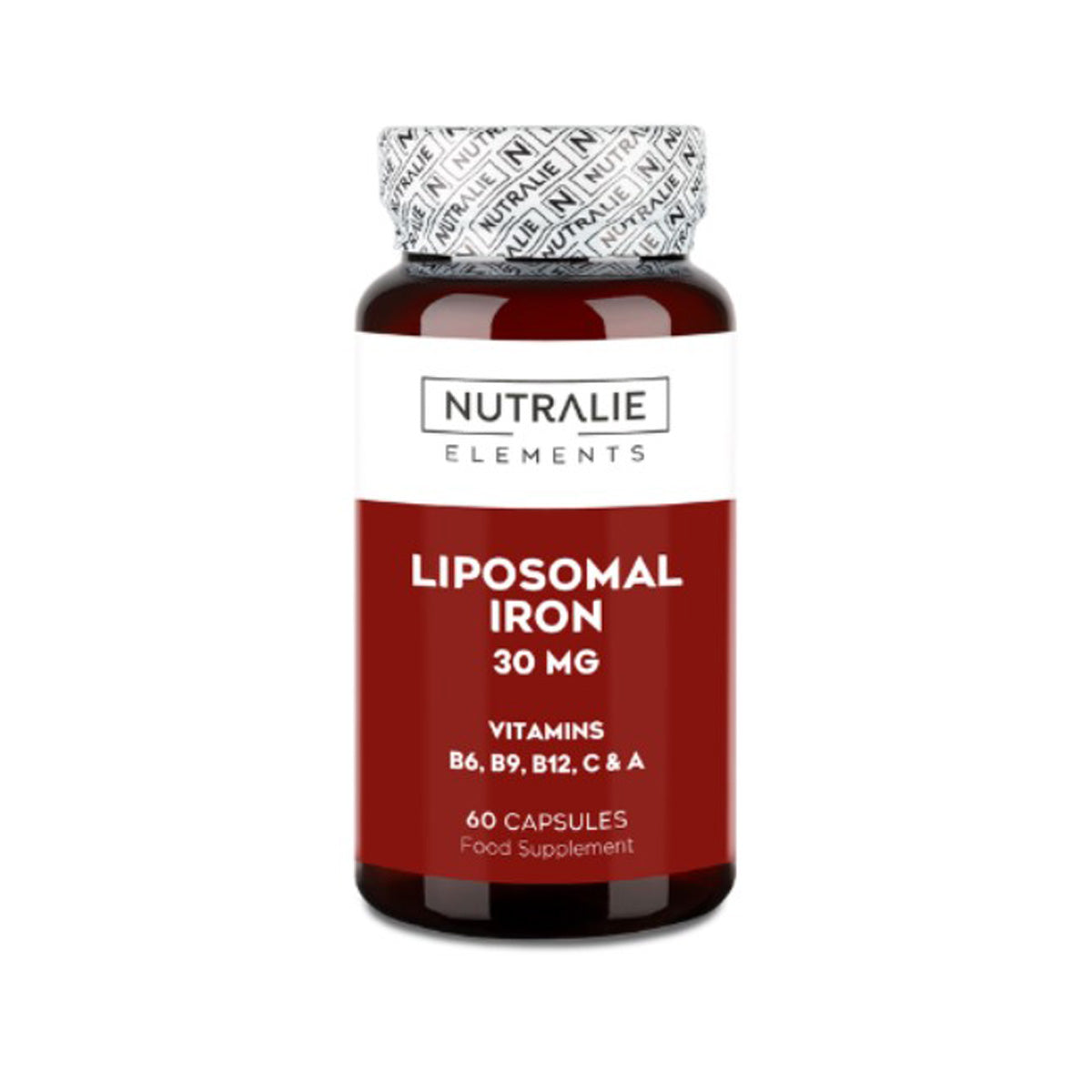 Ferro liposomiale 30 mg + B6 + B12 Stanchezza, Nutralie, 60 capsule