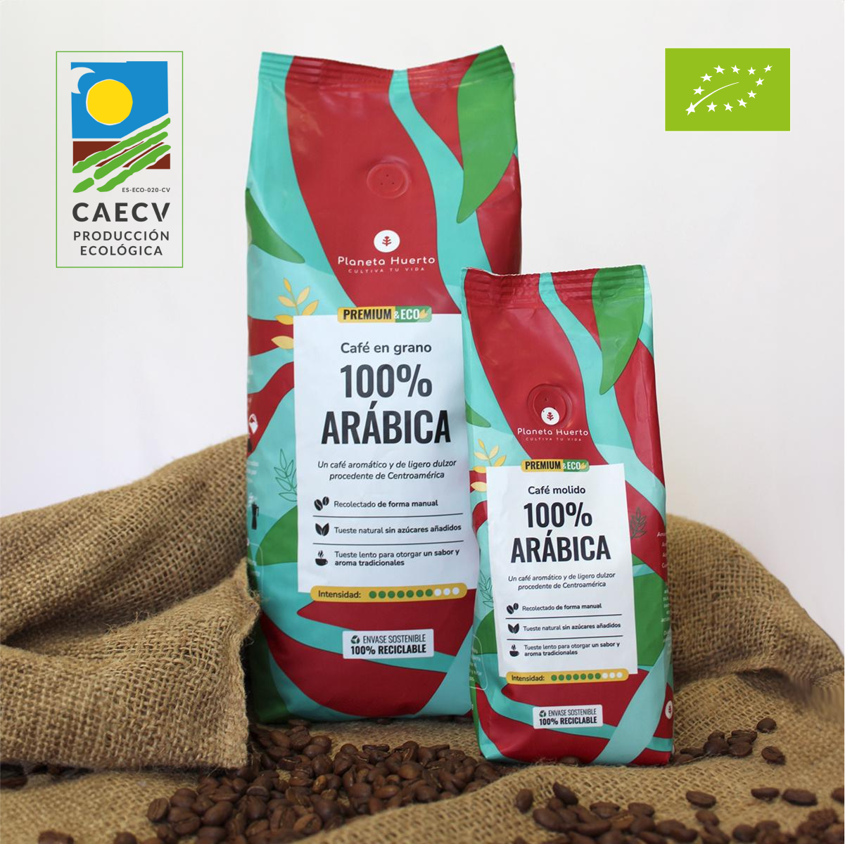 100% Arabica Planet Orchard Eco gemahlener Kaffee 250 g