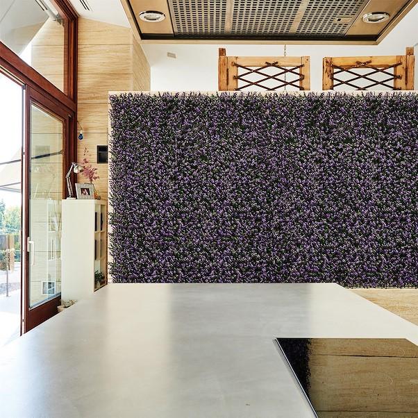 Syntetisk vertikal trädgård Vinca Catral 1x1 m