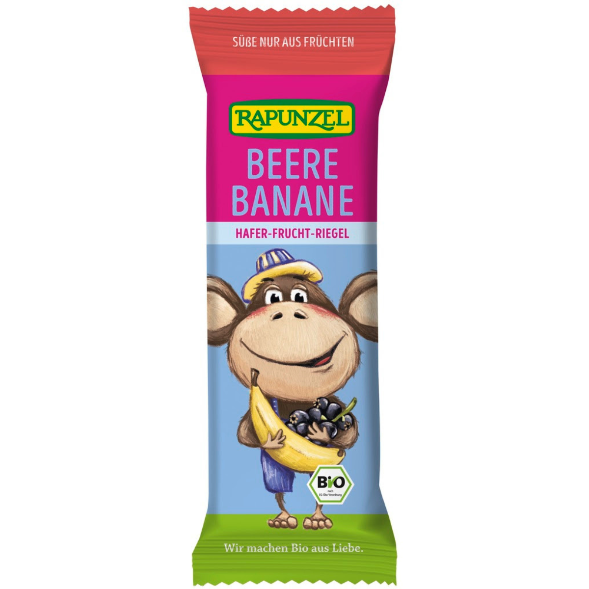 Rapunzel oat, berry and banana children's bar 4x23g