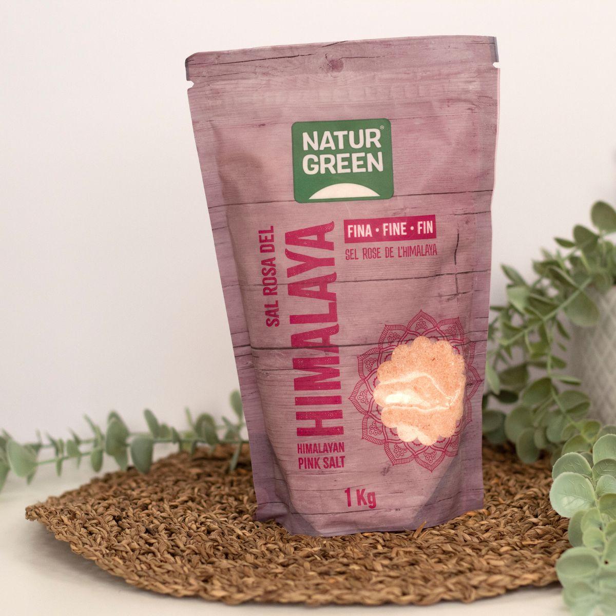 Fin rosa Himalaya-salt Naturgreen 500 g