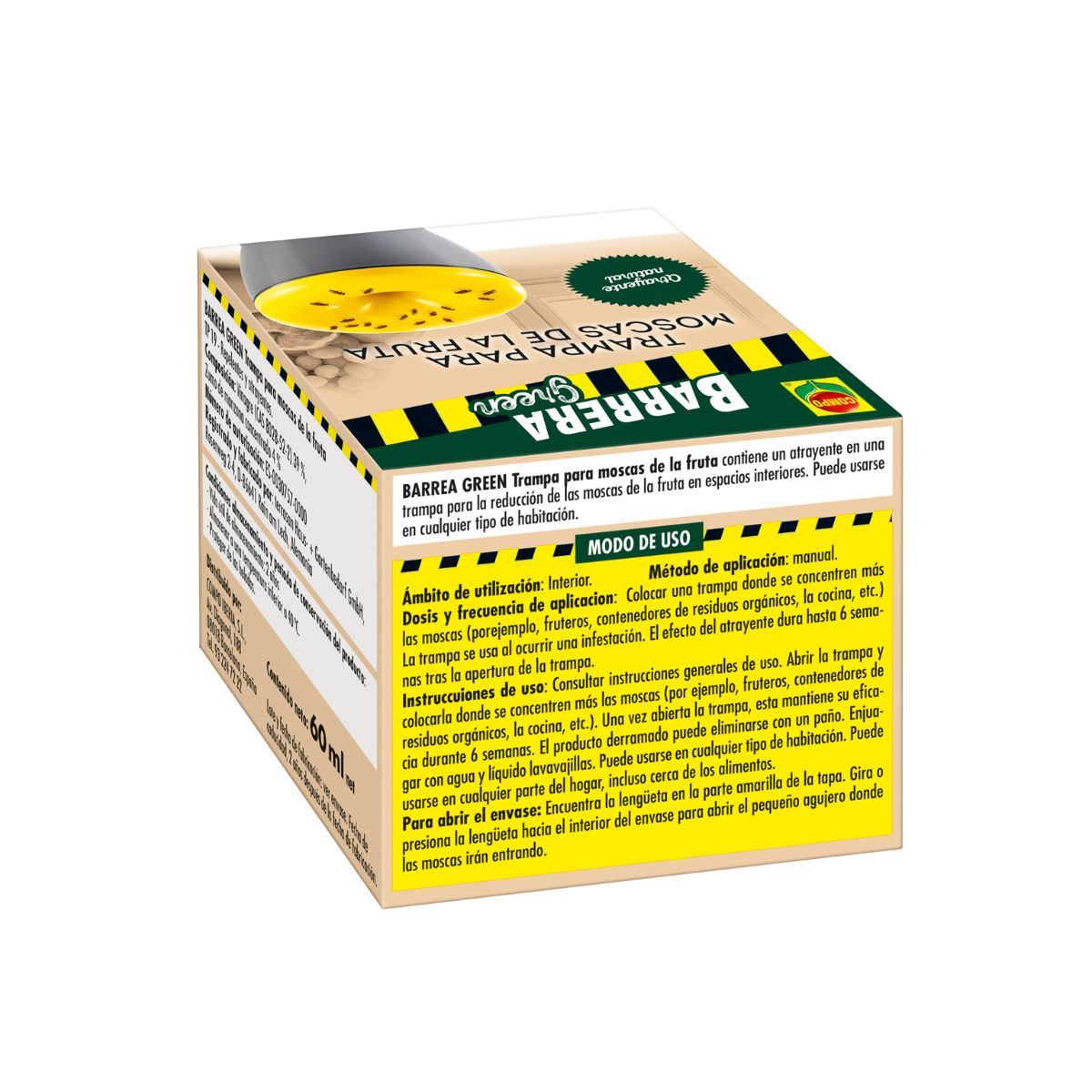 Compo Barrière Green Piège à mouches des fruits 60 ml