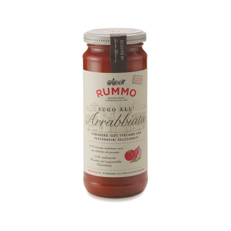 Sauce tomate Rummo au piment 340 g