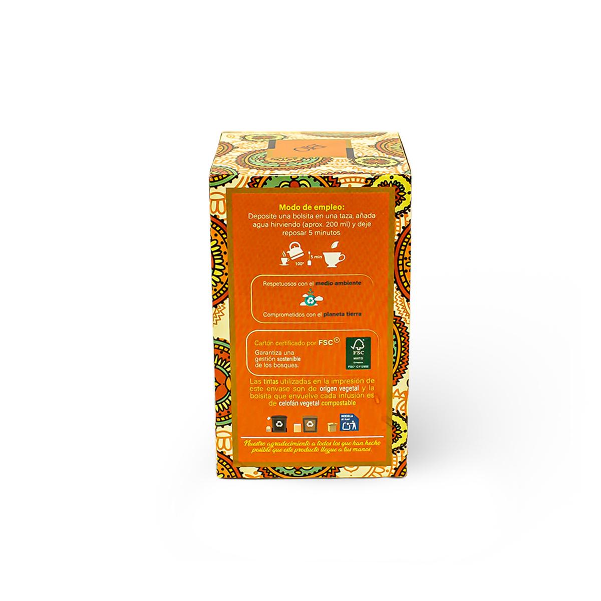 Artemis Organic Orange Chai Rooibos Tea, 20 tea bags