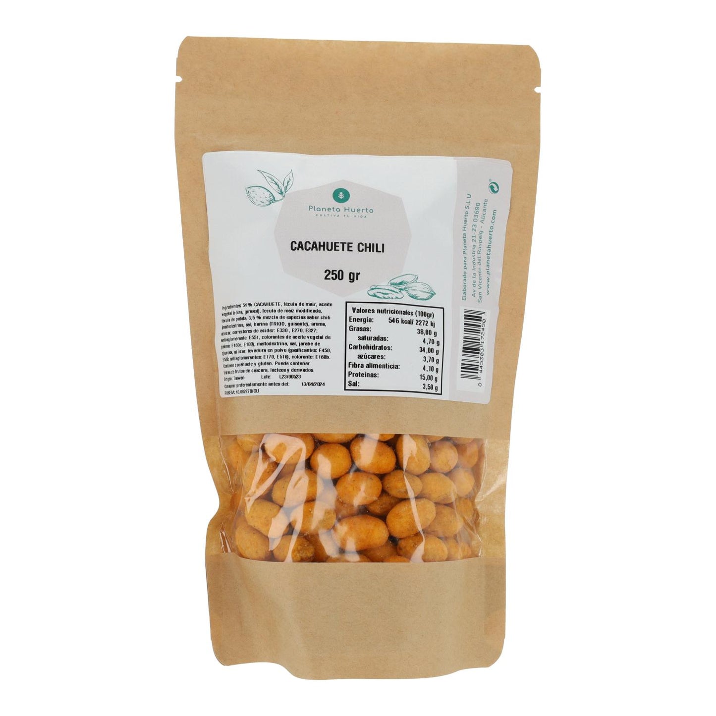 Chili orzechowe Planeta Huerto 250gr
