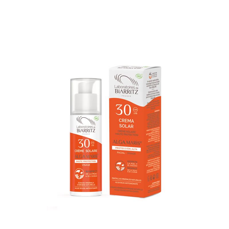 Gesichts-Sonnencreme LSF 30 Alga Maris 50 ml