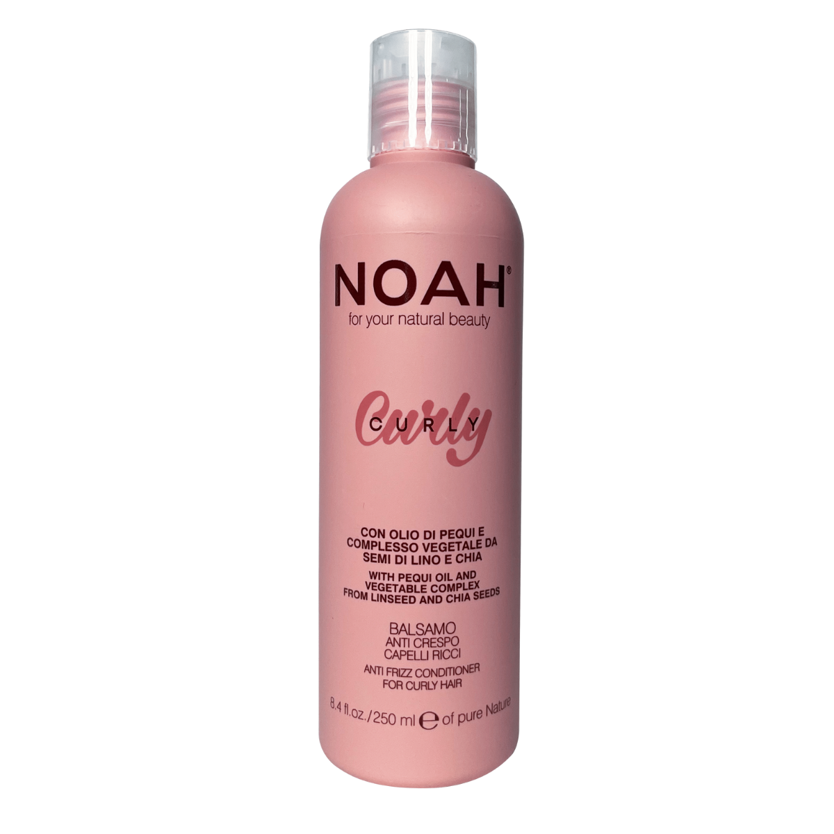 Balsamo anti-crespo per capelli ricci Noah 250 ml