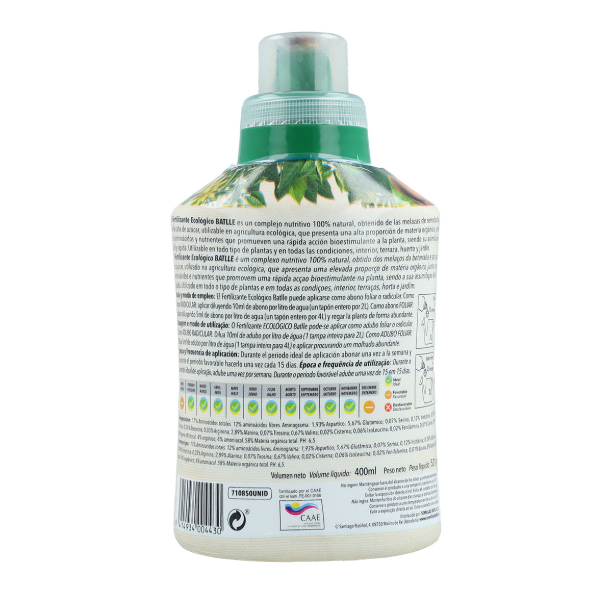 Engrais écologique universel Batlle 400 ml
