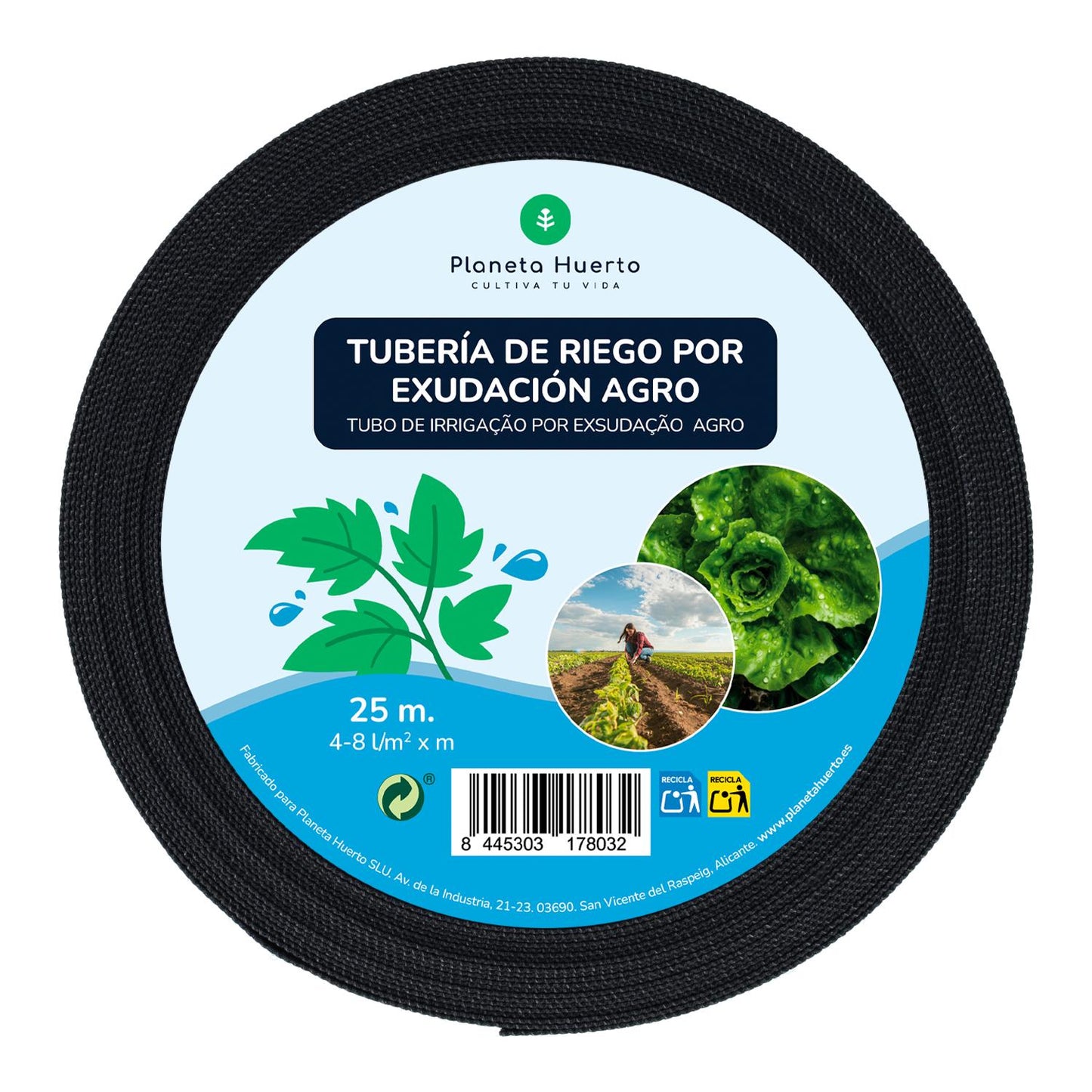 Rotolo di essudazione Agro Planeta Huerto 25 m