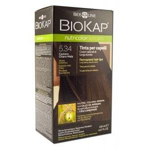 Teinture Delicato 5.34 Biokap châtain miel clair 140 ml